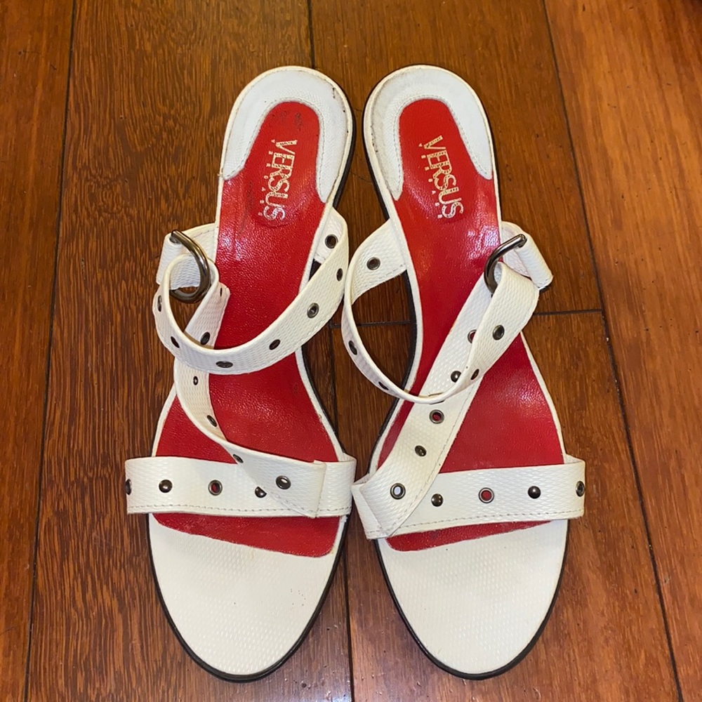 Versus Versace Vintage White heels